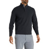 FootJoy Stretch Jersey Black Mens Golf 1/4 Zip