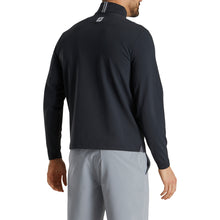 Load image into Gallery viewer, FootJoy Stretch Jersey Black Mens Golf 1/4 Zip
 - 2