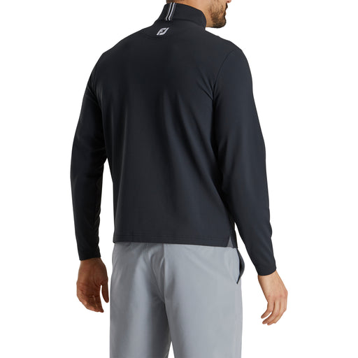 FootJoy Stretch Jersey Black Mens Golf 1/4 Zip