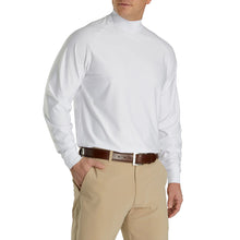 Load image into Gallery viewer, FootJoy Mock White Mens Long Sleeve Golf Shirt - White/XXL
 - 1