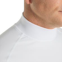 Load image into Gallery viewer, FootJoy Mock White Mens Long Sleeve Golf Shirt
 - 3