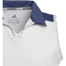 Load image into Gallery viewer, Adidas Printed Colorblock Girls SL Golf Polo
 - 3