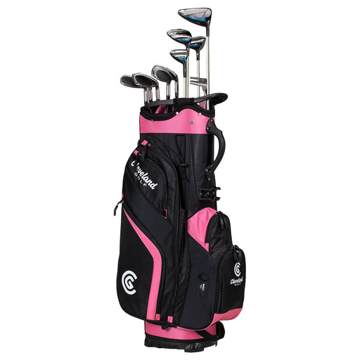 Cleveland Launcher XL Womens Complete Golf Set - Black/Pink/Right Hand Reg