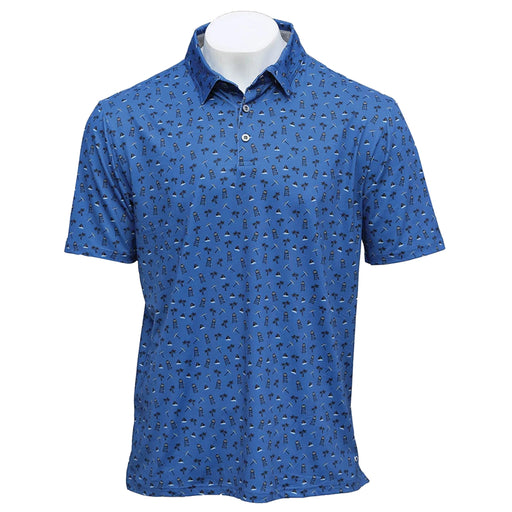 AndersonOrd Malibu True Navy Mens Golf Polo