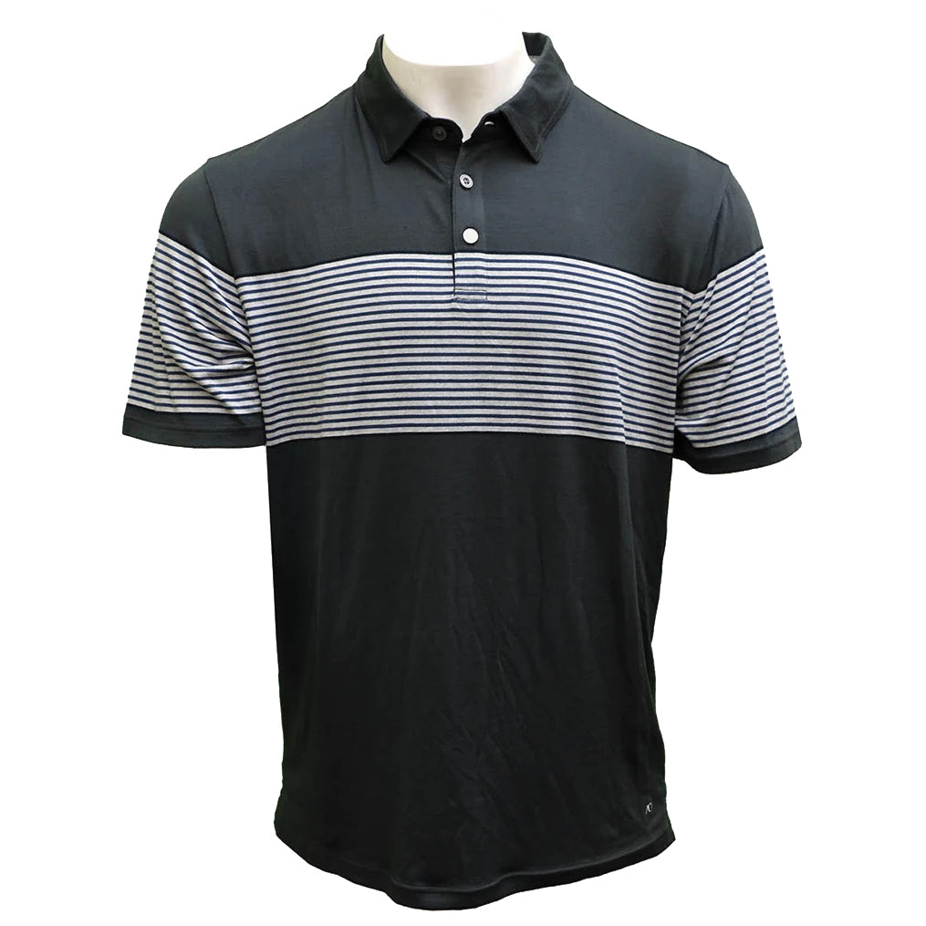 AndersonOrd Del Mar Ombre Blue Mens Golf Polo