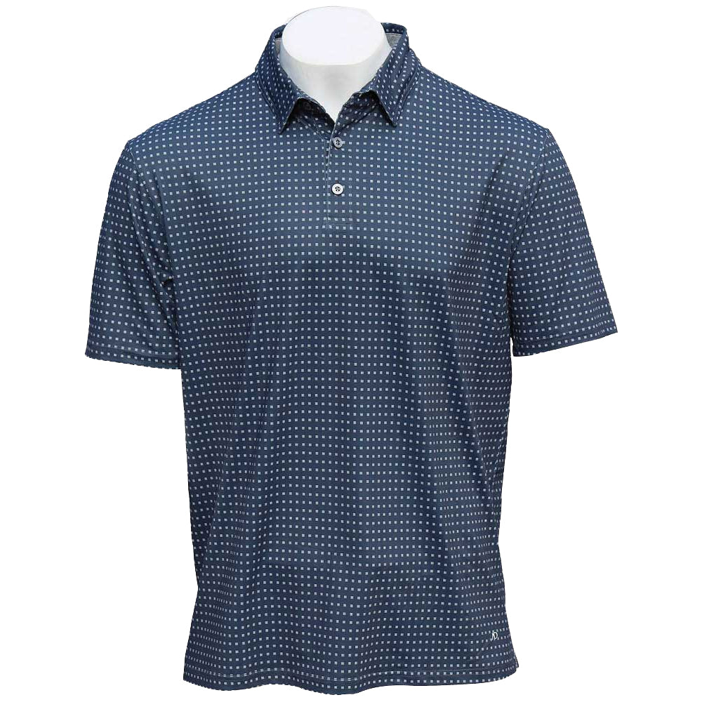 AndersonOrd Santa Cruz Ombre Blue Mens Golf Polo