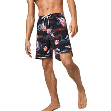 Load image into Gallery viewer, Oakley Tropical Bloom 18 Mens Boardshorts - Blk Hawaii 9hs/40
 - 3