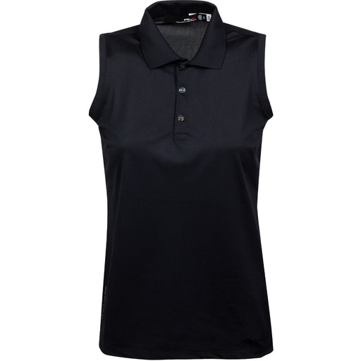 RLX Ralph Lauren Tourney Bk Womens Golf Polo - Polo Black/L