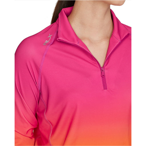 RLX Ralph Lauren Print Air Pk Womens Golf 1/4 Zip