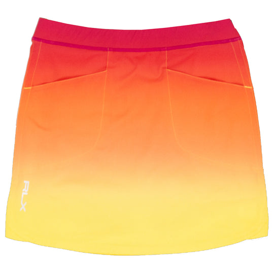 RLX Ralph Lauren Printed Aim 17in Sunset Womens Golf Skort