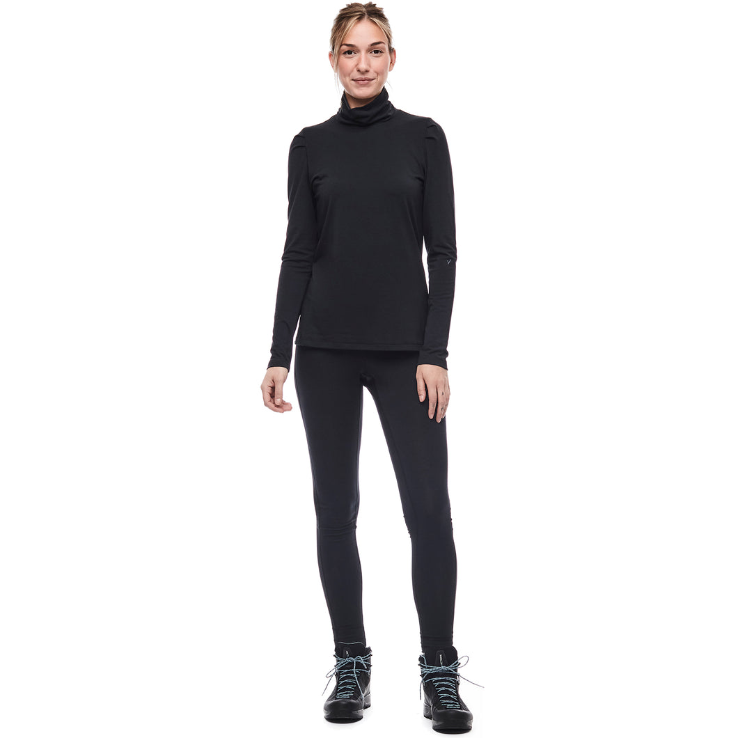 Indyeva Matara Womens Longsleeve Shirt - BLACK 07006/L