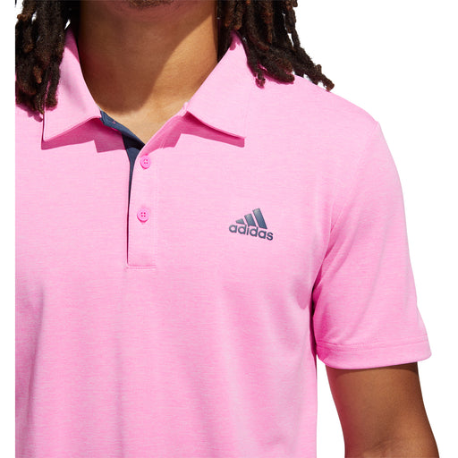 Adidas Advantage Novelty Heathered Mens Golf Polo