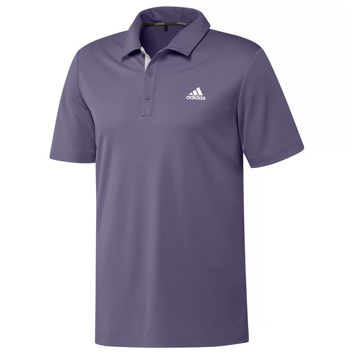 Adidas Advantage Novelty Purple Mens Golf Polo