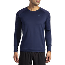 Load image into Gallery viewer, Brooks Notch Thermal Mns Long Sleeve Running Shirt - NAVY 451/XXL
 - 5
