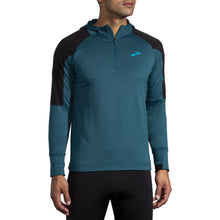 Load image into Gallery viewer, Brooks Notch Thermal Mens Running Hoodie - HTH ALPN/BK 446/XL
 - 5