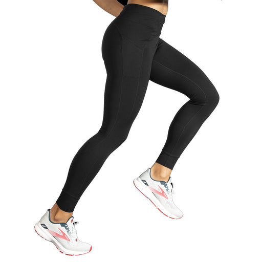 Brooks Momentum Thermal Black Women Running Tights