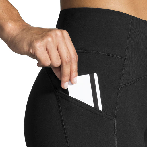 Brooks Momentum Thermal Black Women Running Tights