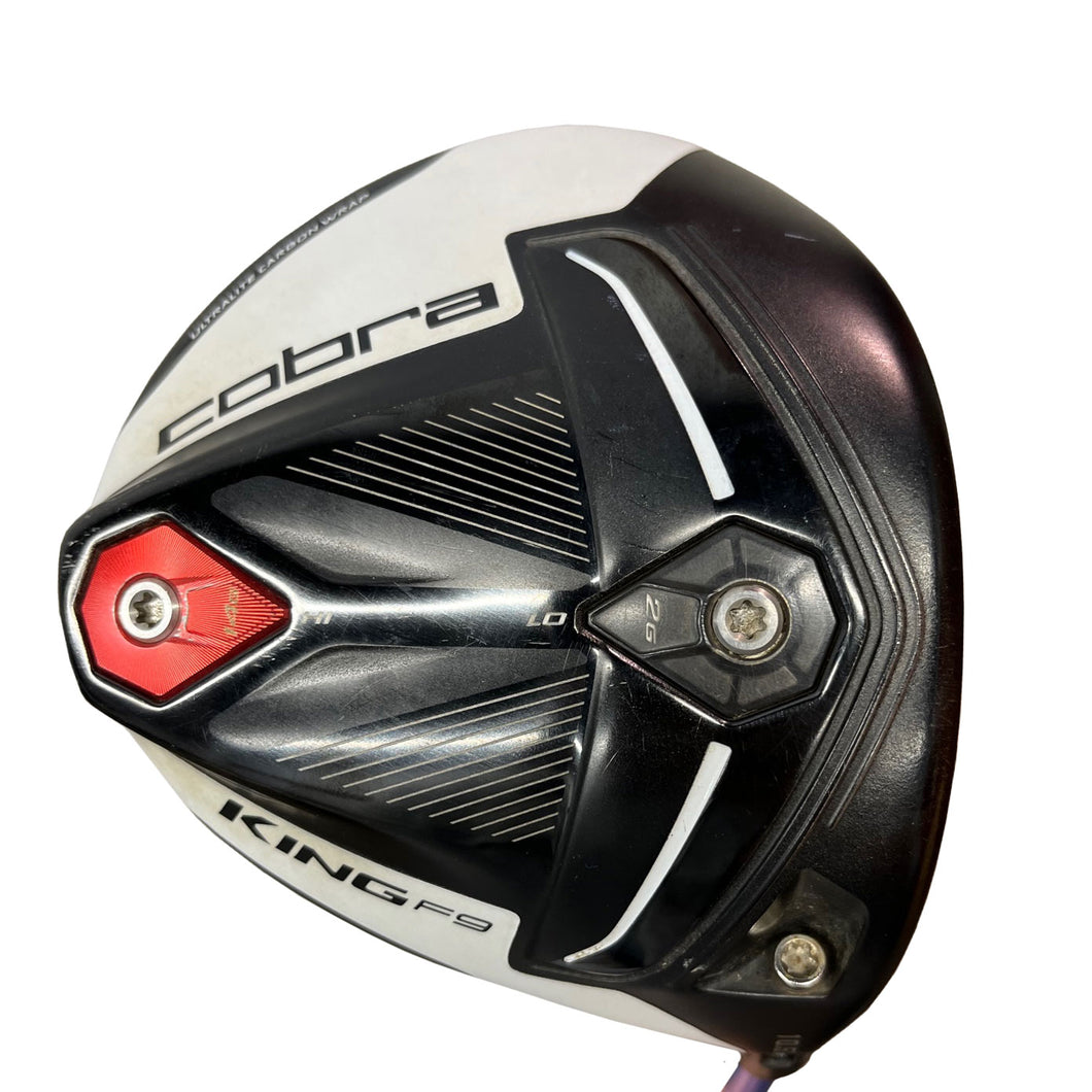 Used Cobra King F9 10.5 Driver 22190 - 10.5/Oban Devotion/X Stiff