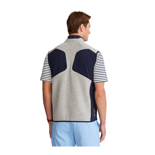 RLX Ralph Lauren Flc Hybrid Lt Grey Mens Golf Vest