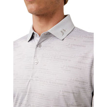 Load image into Gallery viewer, J. Lindeberg KV Print Relax Fit Grey Men Golf Polo
 - 2