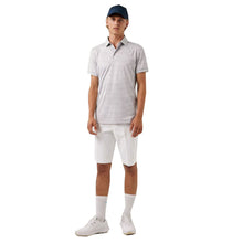 Load image into Gallery viewer, J. Lindeberg KV Print Relax Fit Grey Men Golf Polo - JL HQ GREY U210/XL
 - 1