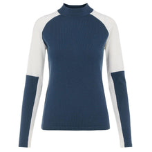 Load image into Gallery viewer, J. Lindeberg Leila Knitted Blu Womens Golf Sweater
 - 1