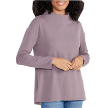 Load image into Gallery viewer, Free Fly Bamboo Thermal Flc Wmns Mockneck Pullover - PURPLE PEAK 615/XL
 - 3