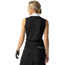 Load image into Gallery viewer, Daily Sports Veriane Black Womens SL Golf Polo
 - 2
