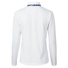 Load image into Gallery viewer, Daily Sports Alleja White Wmn Longsleeve Golf Polo
 - 2