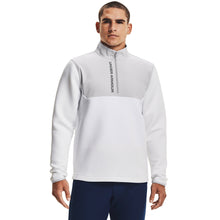 Load image into Gallery viewer, Under Armour Storm Daytona Mens Golf 1/2 Zip 1 - WHITE/HALO 100/XL
 - 5