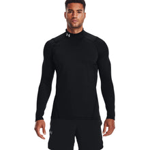 Load image into Gallery viewer, Under Armour CG Armour Fitted Mock Mens Shirt - BLACK 001/XXL
 - 1