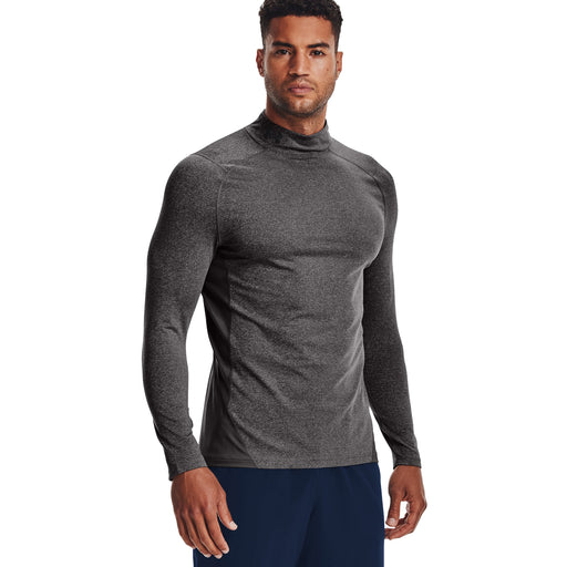 Under Armour CG Armour Fitted Mock Mens Shirt - CHARCOAL 020/XXL