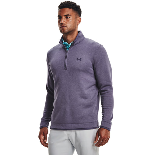 Under Armour Storm SweaterFleece M Golf 1/2 Zip - TWLT PURPL 500/XXL