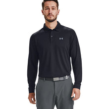 Load image into Gallery viewer, Under Armour Performance Textured Mens Golf Polo - BLACK 001/XXL
 - 5