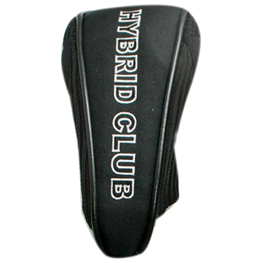 JP Lann Hybrid Utility Golf Club Head Cover - Black