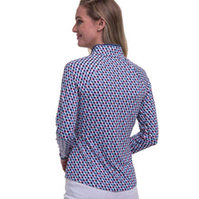 Load image into Gallery viewer, Fairway &amp;Greene Wesley Newport Womens LS Golf Polo
 - 2