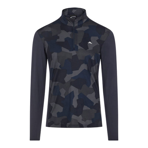 J. Lindeberg Brandon Mid Lyr Nvy Mens Golf 1/4 Zip