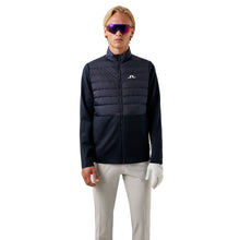 Load image into Gallery viewer, J. Lindeberg Thermic Hybrid Navy Mens Golf Jacket
 - 1