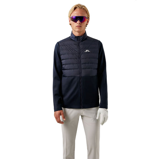 J. Lindeberg Thermic Hybrid Navy Mens Golf Jacket