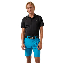 Load image into Gallery viewer, J. Lindeberg Lars Regular Fit Black Mens Golf Polo
 - 1