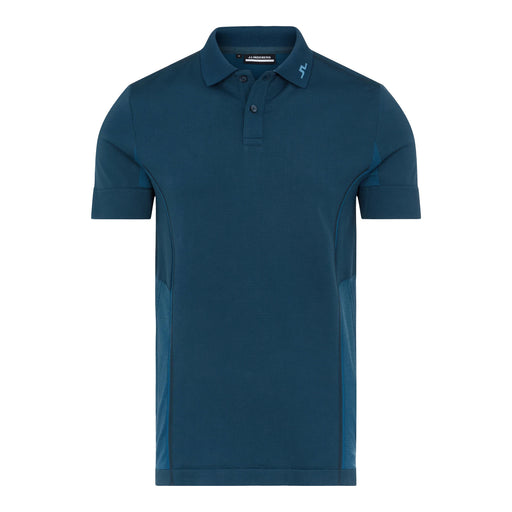 J. Lindeberg Al Majolica Blue Mens Golf Polo - MAJOLCA BL O363/XL