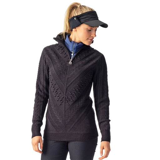 Daily Sports Amedine Womens 1/4 Zip Golf Sweater - NAVY 590/L