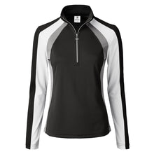Load image into Gallery viewer, Daily Sports Roxa Womens Golf 1/2 Zip - BLACK 999/L
 - 3