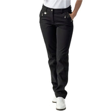 Load image into Gallery viewer, Daily Sports Irene 32in Black Womens Golf Pants - BLACK 999/12
 - 1