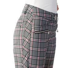 Load image into Gallery viewer, Daily Sports Catleya Black Plaid Womens Golf Pants
 - 3