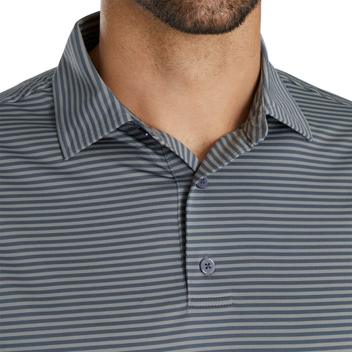 FootJoy Lisle Feeder Stripe Mens Golf Polo 2021