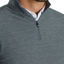 Load image into Gallery viewer, FootJoy Space Dye Jersey Grey Mens Golf 1/4 Zip
 - 3