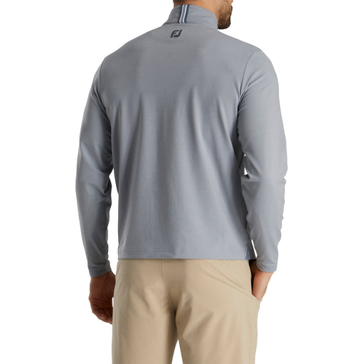 FootJoy Stretch Jersey Hthr Grey Mens Golf 1/4 Zip