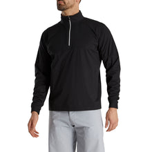 Load image into Gallery viewer, FootJoy HydroKnit Black Mens Golf 1/2 Zip
 - 1