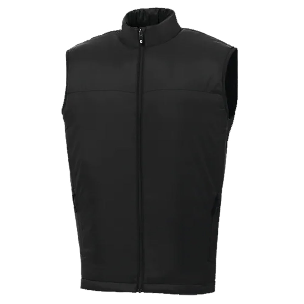 FootJoy Full Zip Insulated Black Mens Golf Vest